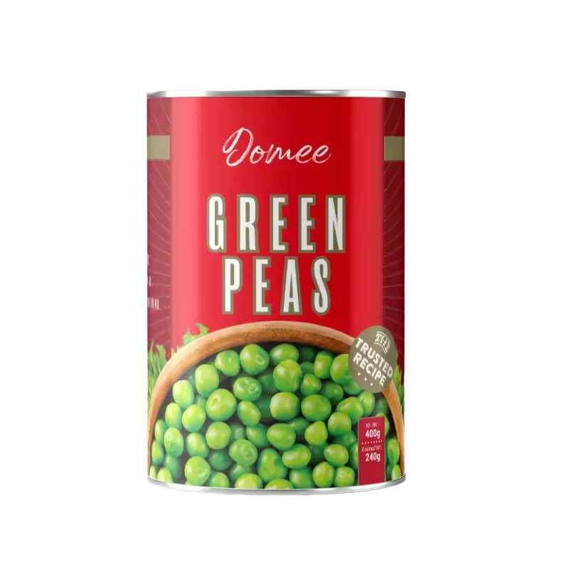 canned green peas