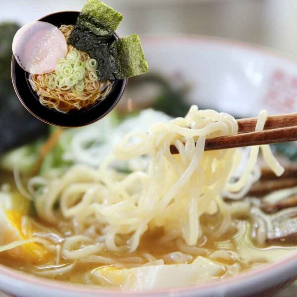Japanese ramen noodles