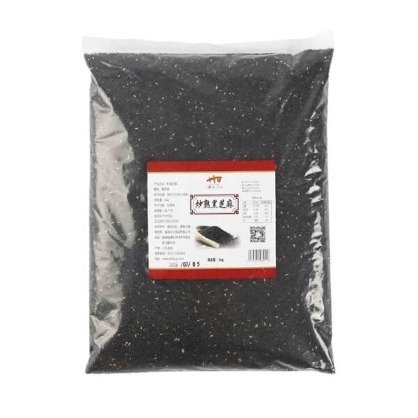 roasted black sesame seeds